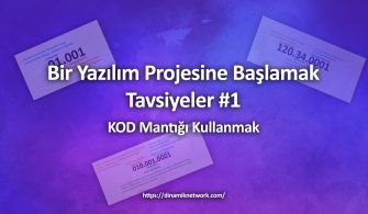 Bir Yazılım Projesine Başlamak