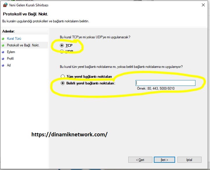 SQL Server TCP/IP Erişmleri Açmak
