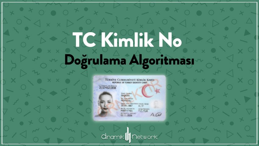 TC Kimlik No Doğrulama Algoritması